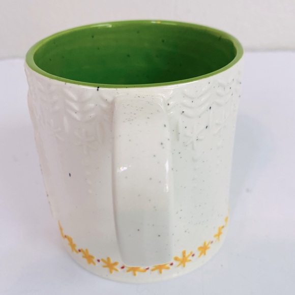 Anthropologie Bundle Up Monogram S Winter Hat Mug 14oz - Picture 2 of 6